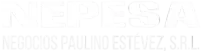 nepesa logo white